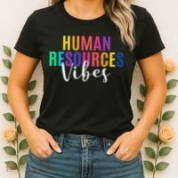 Human Resource Vibes Hr Specialist Hr Manager Coworker Women's T-Shirt thumb 2