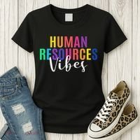 Human Resource Vibes Hr Specialist Hr Manager Coworker Women's T-Shirt thumb 3