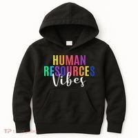 Human Resource Vibes Hr Specialist Hr Manager Coworker Kids Hoodie thumb 0