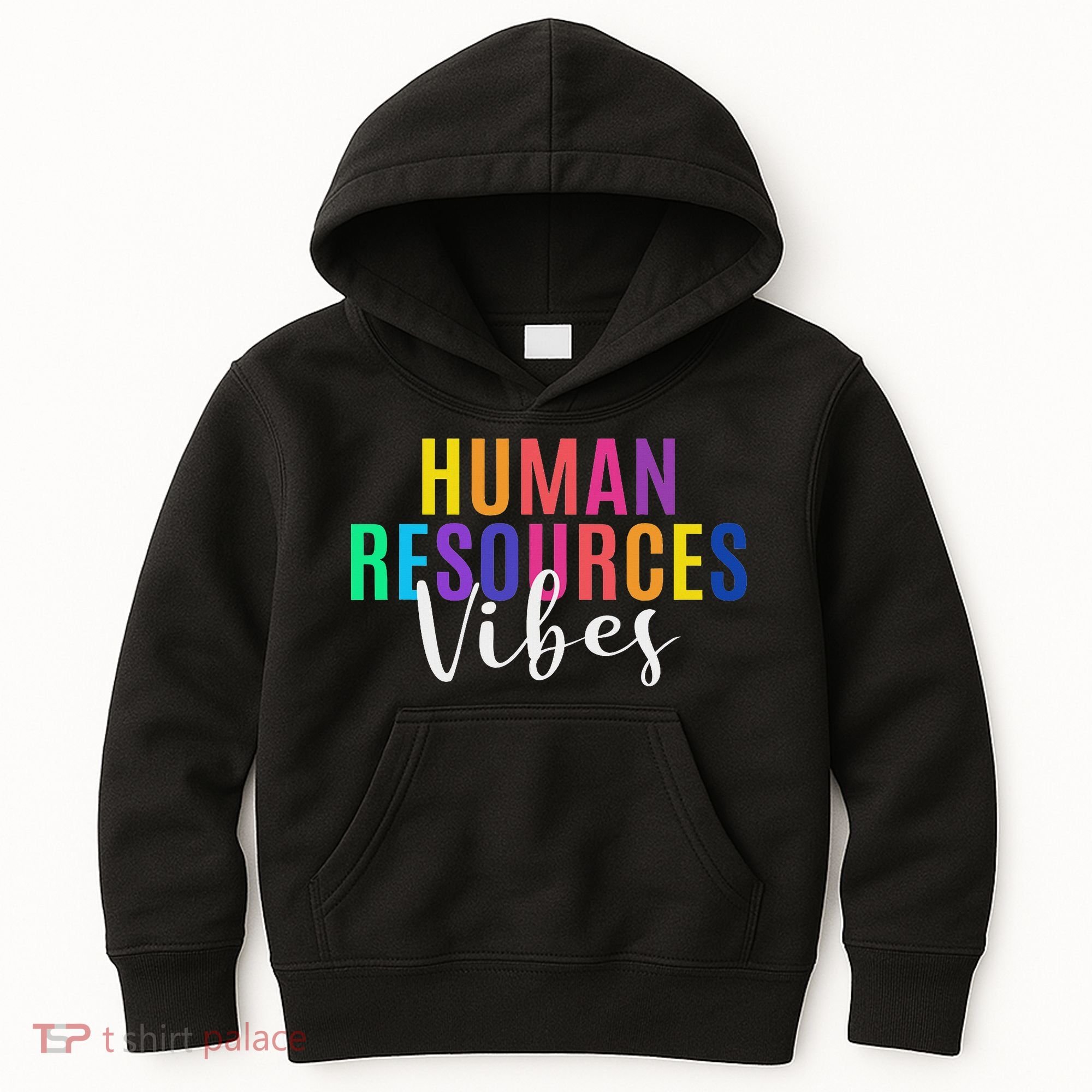 Human Resource Vibes Hr Specialist Hr Manager Coworker Kids Hoodie