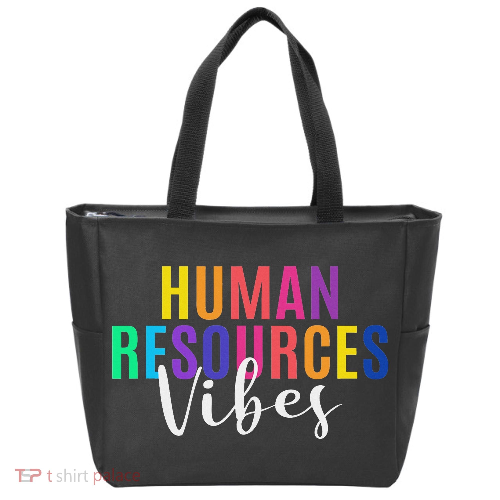 Human Resource Vibes Hr Specialist Hr Manager Coworker Tote Bag