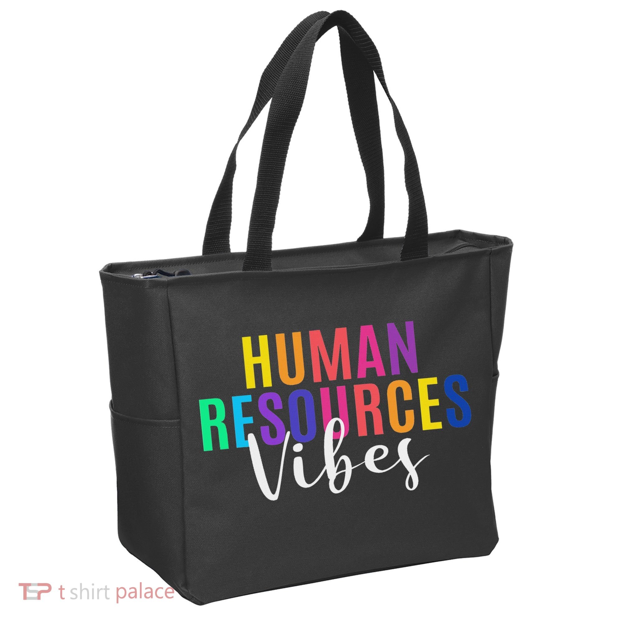 Human Resource Vibes Hr Specialist Hr Manager Coworker Tote Bag