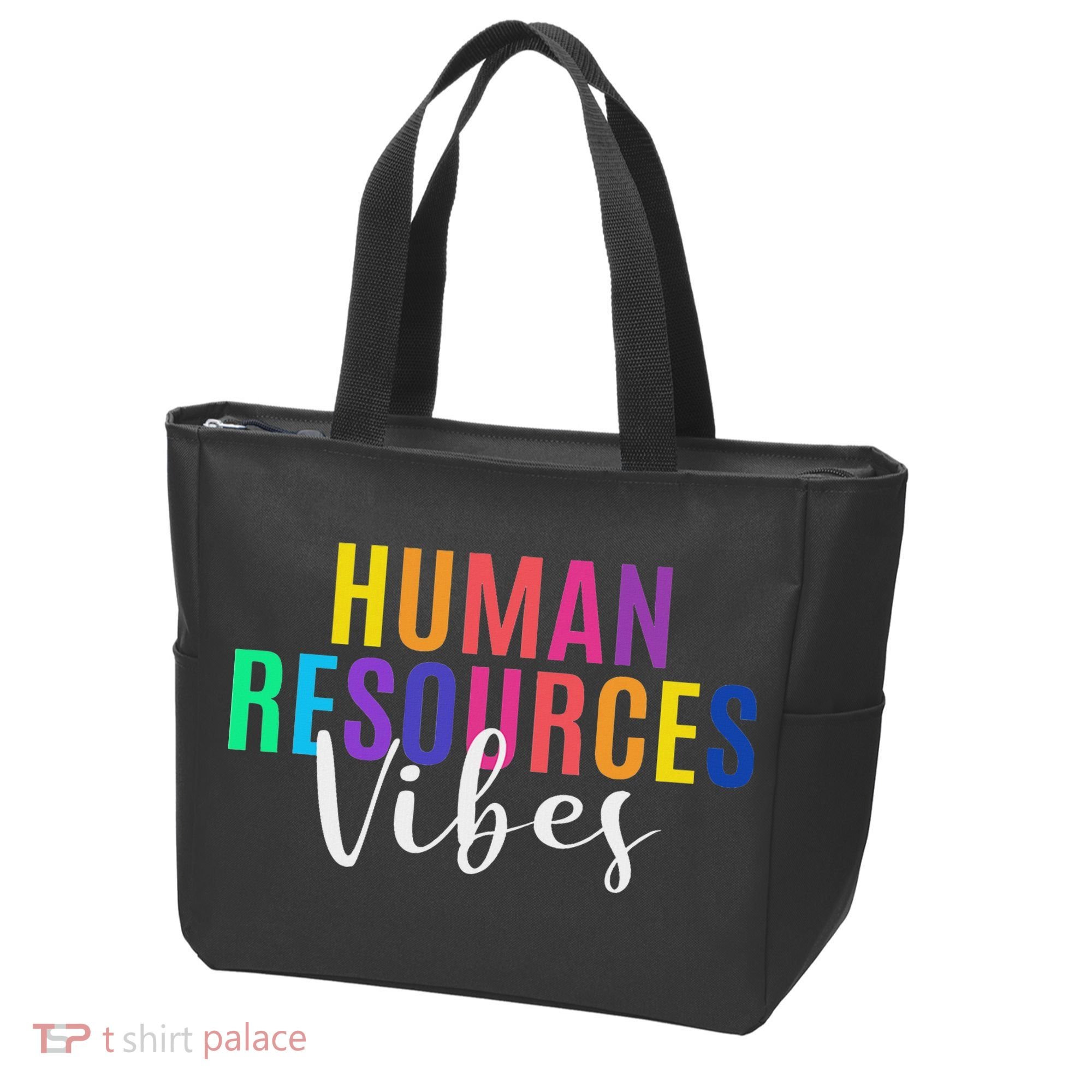 Human Resource Vibes Hr Specialist Hr Manager Coworker Tote Bag