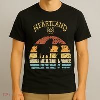 Heartland Retro Vintage Sunset T-Shirt thumb 3