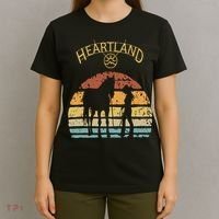 Heartland Retro Vintage Sunset T-Shirt thumb 4