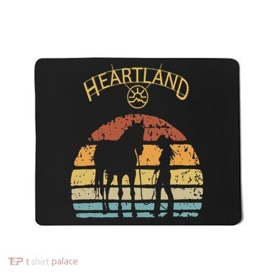 Heartland Retro Vintage Sunset Mousepad