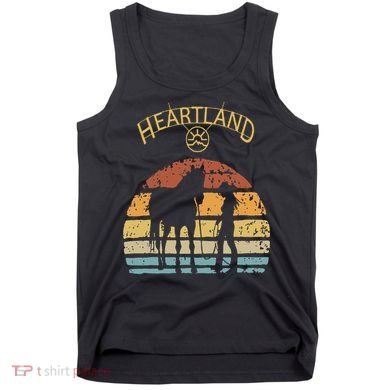 Heartland Retro Vintage Sunset Tank Top