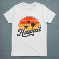 Hawaii Retro Vintage Sunset T-Shirt thumb 5