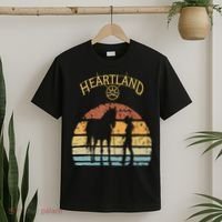 Heartland Retro Vintage Sunset T-Shirt thumb 2