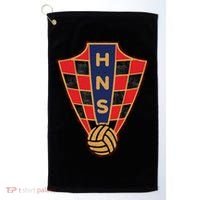 Hrvatska Croatia Croatian National Soccer Golf Towel thumb 0