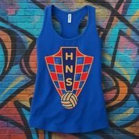 Hrvatska Croatia Croatian National Soccer Women's Tank Top thumb 3