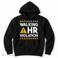 Human Resources Walking HR Violation Hoodie thumb 0