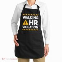 Human Resources Walking HR Violation Apron thumb 2