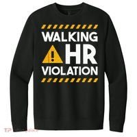 Human Resources Walking HR Violation V.I.T. Fleece Crew Sweatshirt thumb 0