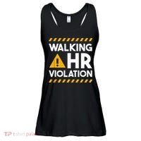 Human Resources Walking HR Violation Ladies Essential Flowy Tank thumb 0