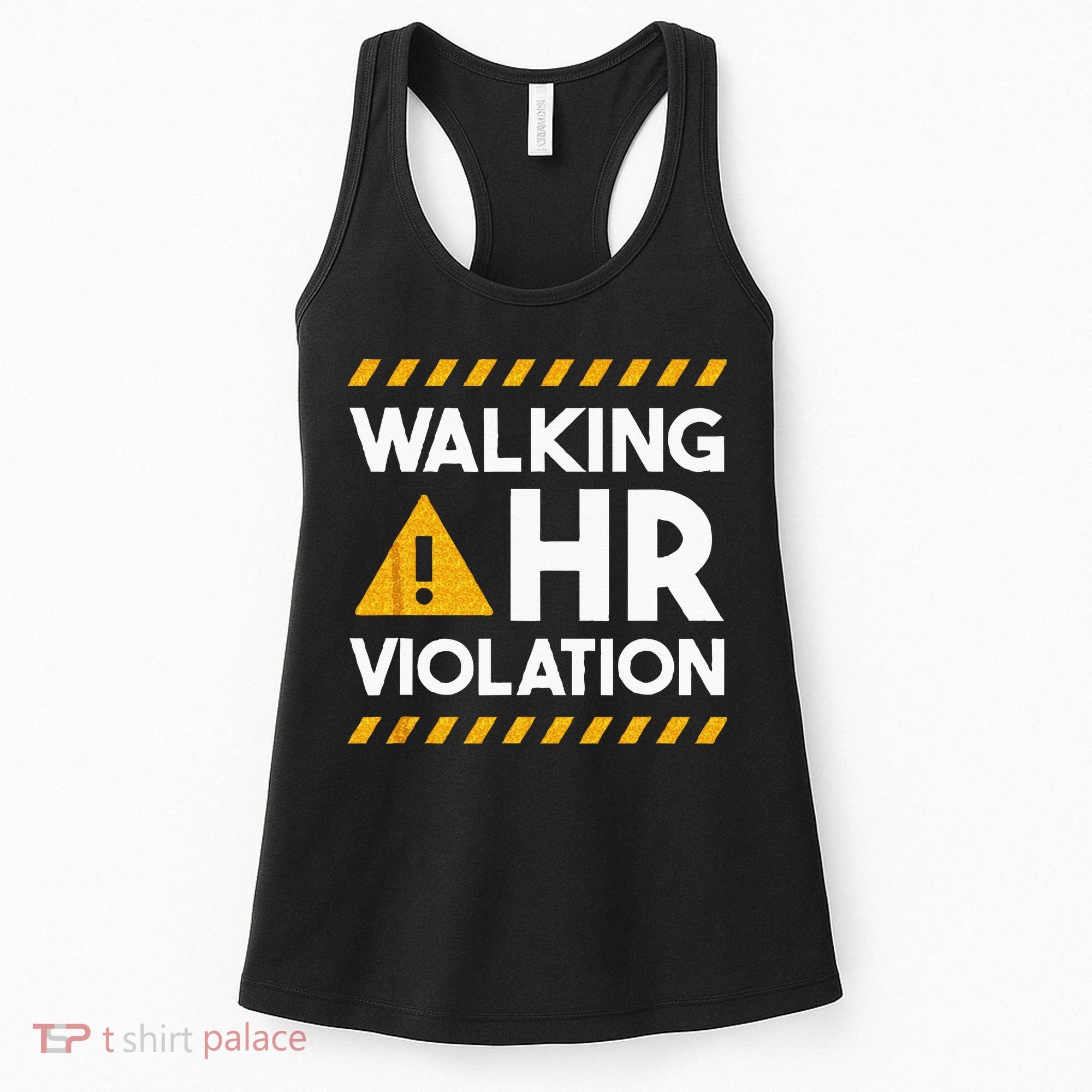 Human Resources Walking HR Violation Women's Tank Top