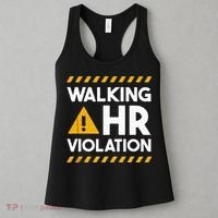Human Resources Walking HR Violation Women's Tank Top thumb 3