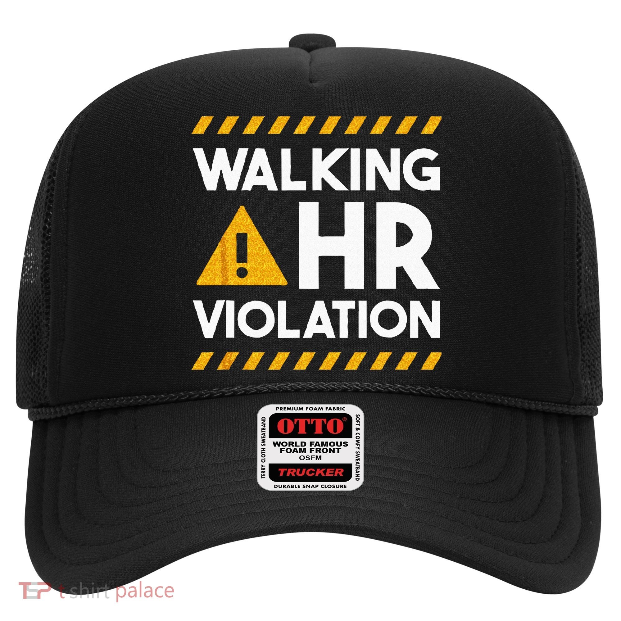 Human Resources Walking HR Violation Hat