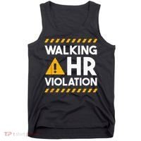 Human Resources Walking HR Violation Tank Top thumb 0
