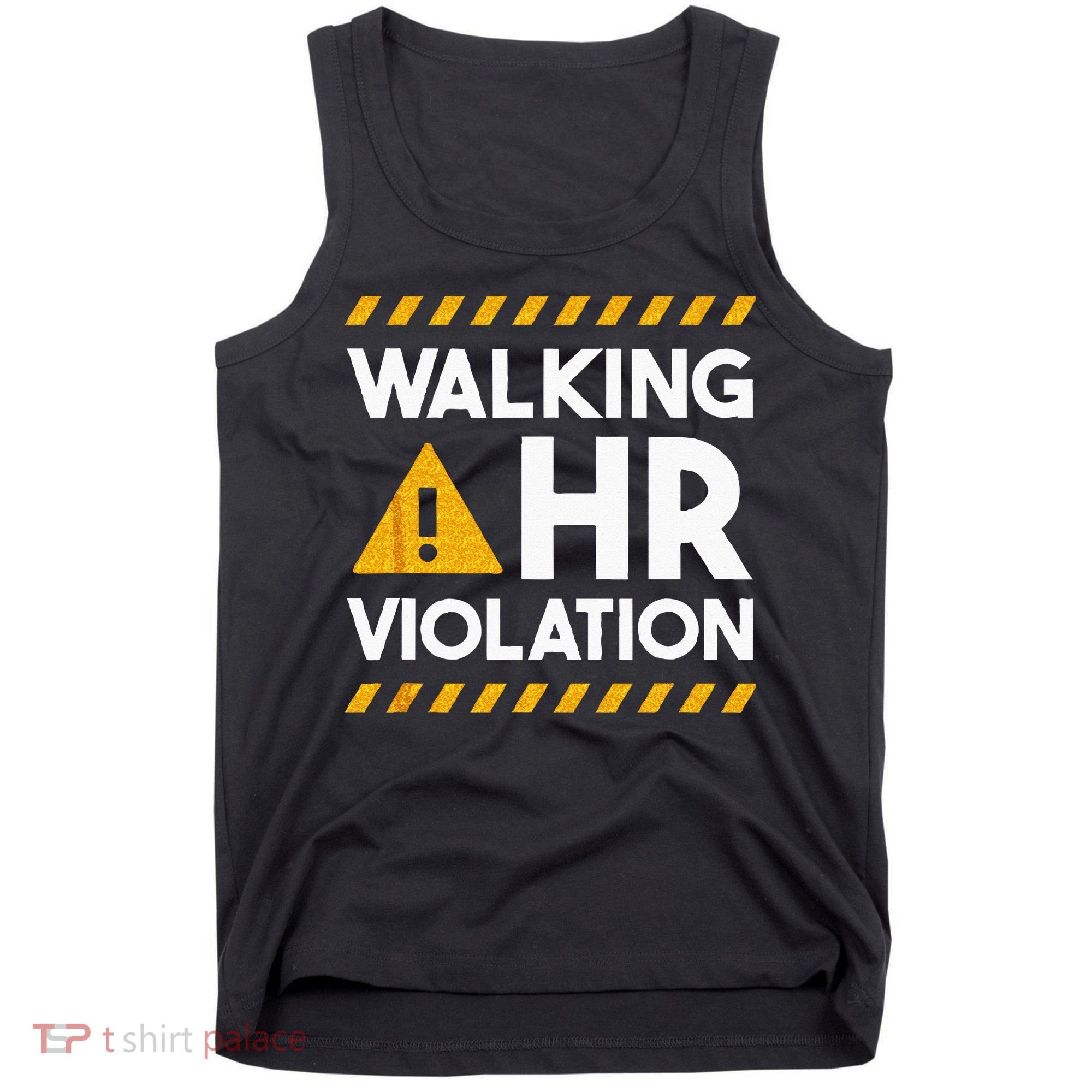 Human Resources Walking HR Violation Tank Top