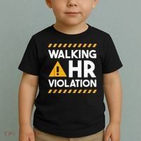 Human Resources Walking HR Violation Toddler T-Shirt thumb 2