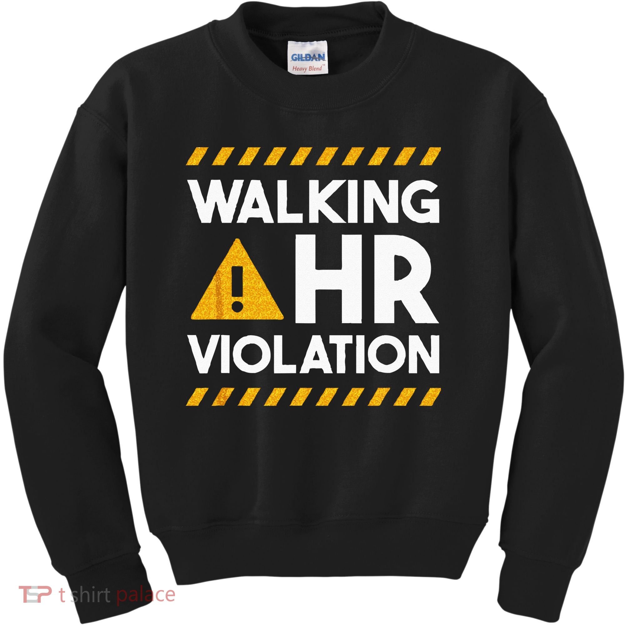Human Resources Walking HR Violation Kids Sweatshirt