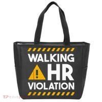 Human Resources Walking HR Violation Tote Bag thumb 0