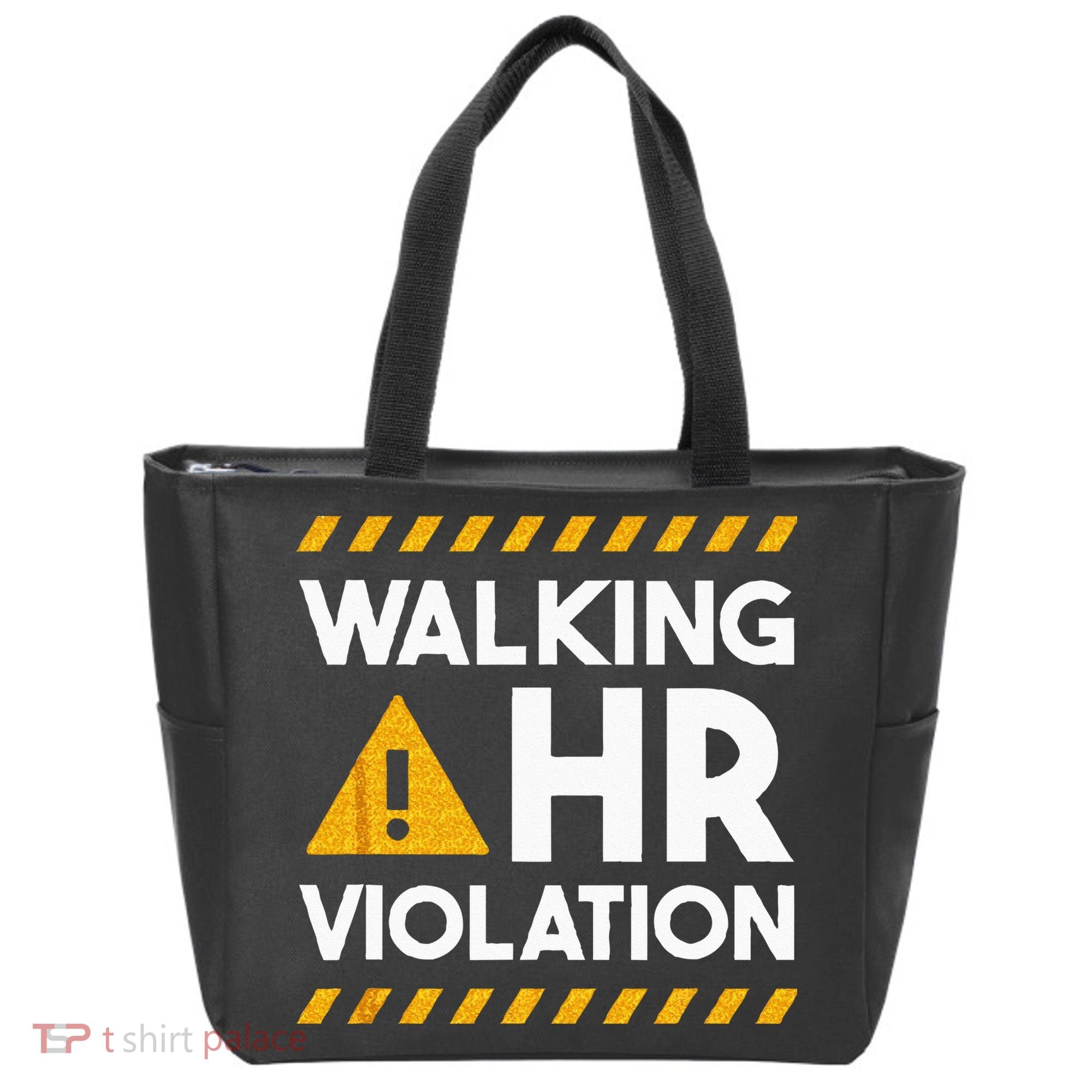 Human Resources Walking HR Violation Tote Bag