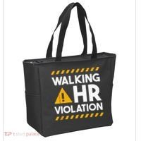 Human Resources Walking HR Violation Tote Bag thumb 2