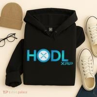 Hodl Ripple Xrp Moon Crypto Currency Hoodie thumb 4