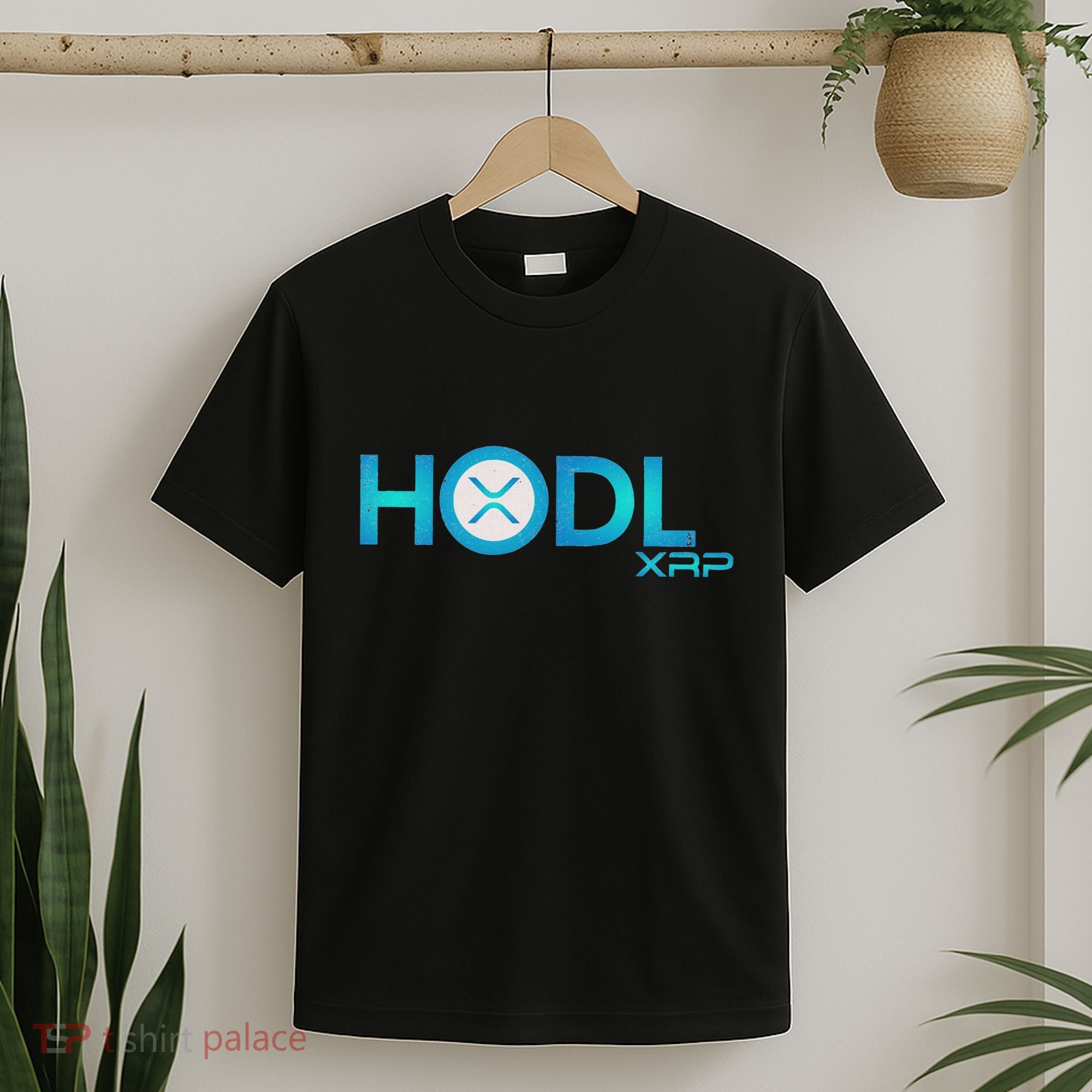 Hodl Ripple Xrp Moon Crypto Currency T-Shirt