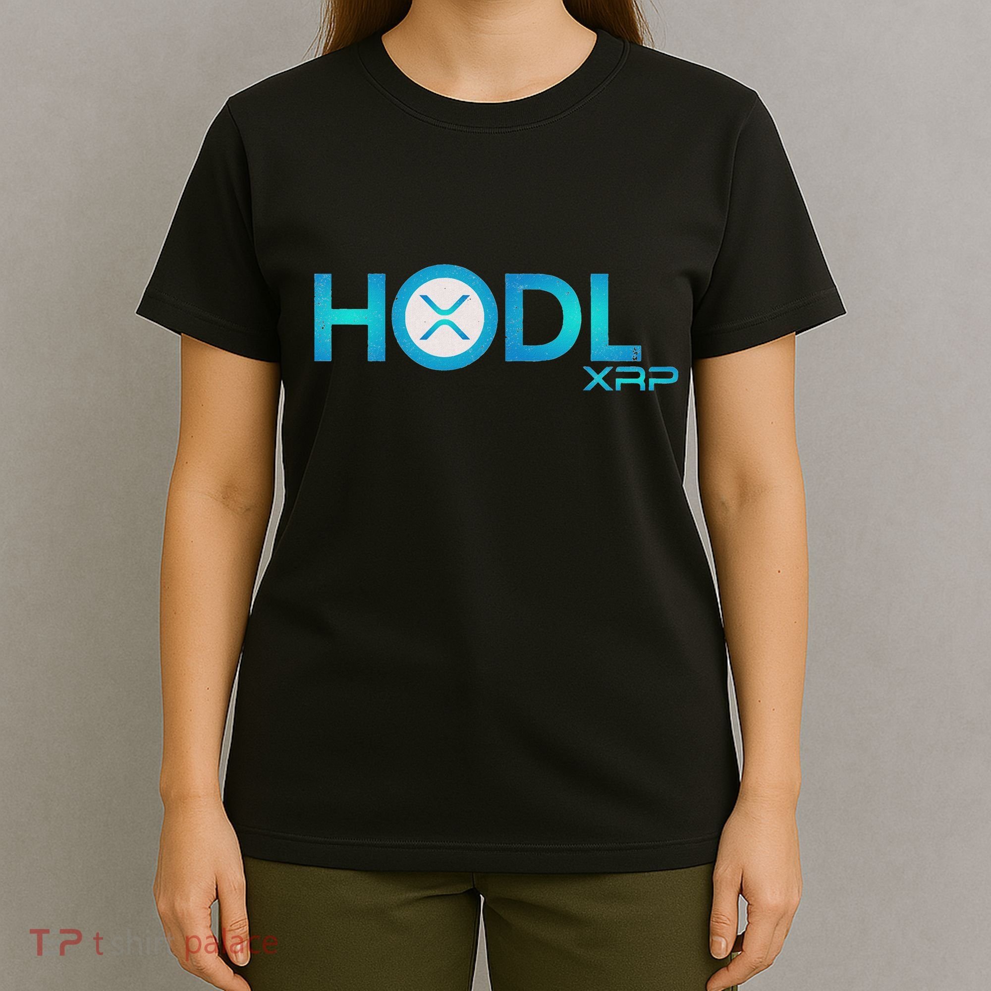 Hodl Ripple Xrp Moon Crypto Currency T-Shirt