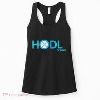 Hodl Ripple Xrp Moon Crypto Currency Women's Tank Top thumb 0