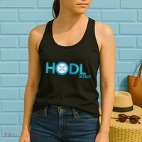 Hodl Ripple Xrp Moon Crypto Currency Women's Tank Top thumb 2