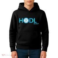 Hodl Ripple Xrp Moon Crypto Currency Kids Hoodie thumb 4
