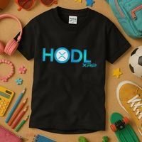 Hodl Ripple Xrp Moon Crypto Currency Kids T-Shirt thumb 3