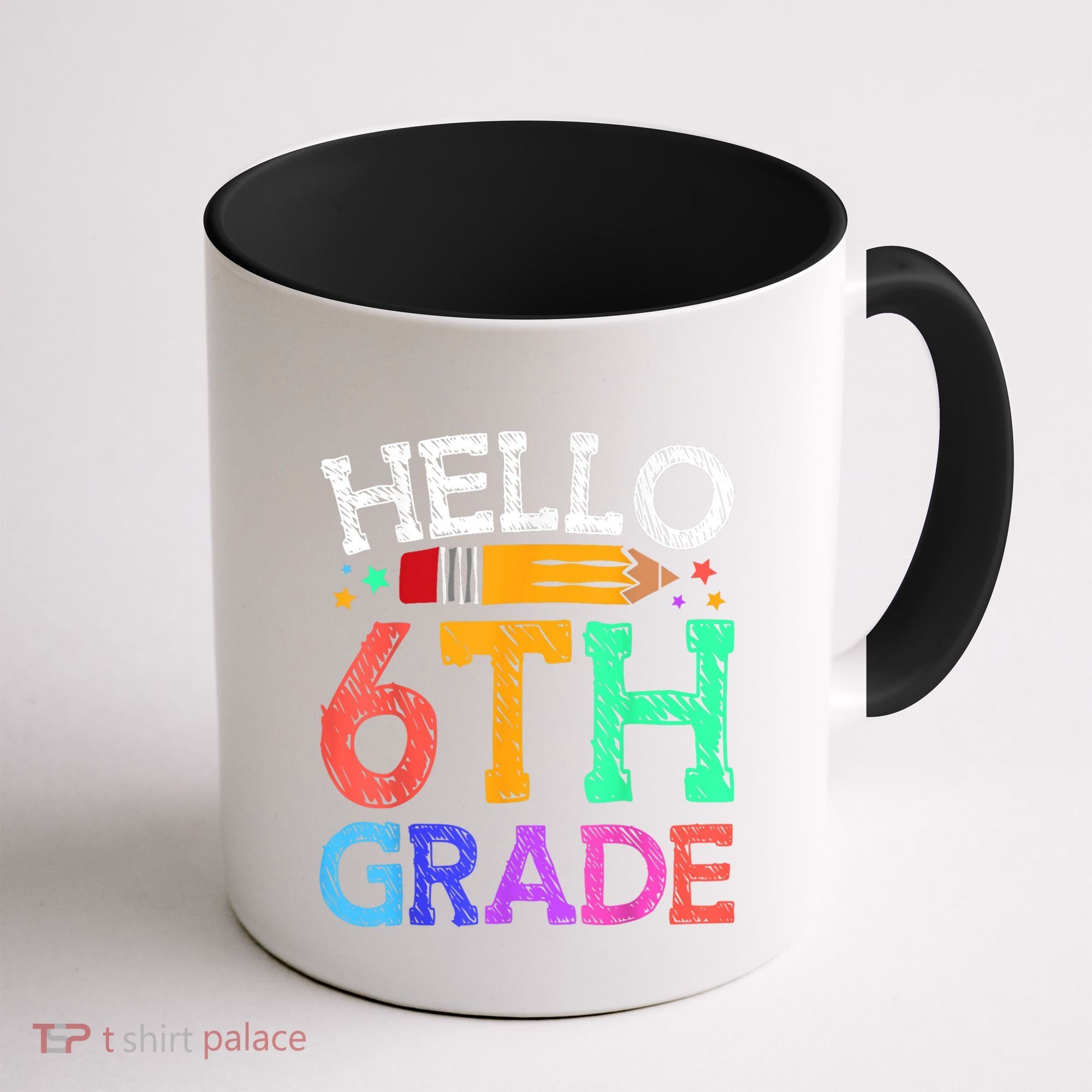 Hello Sixth 6Th Grade Back To School Students Teachers Gift Coffee Mug