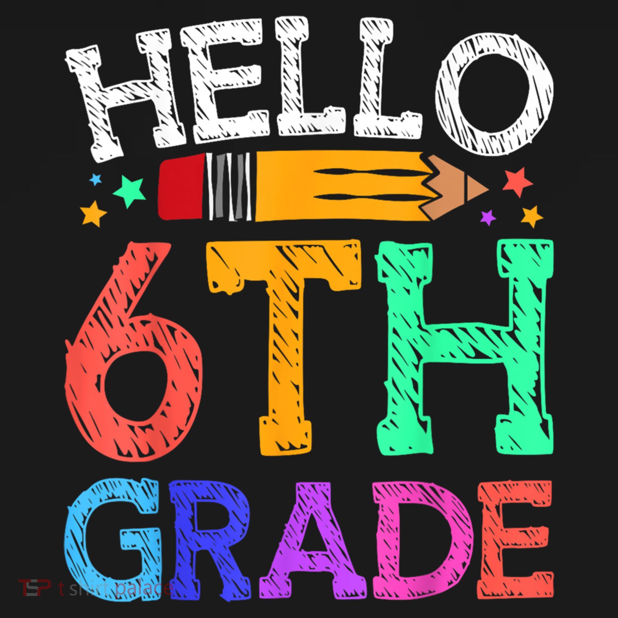 Hello Sixth 6Th Grade Back To School Students Teachers Gift Pajama Set