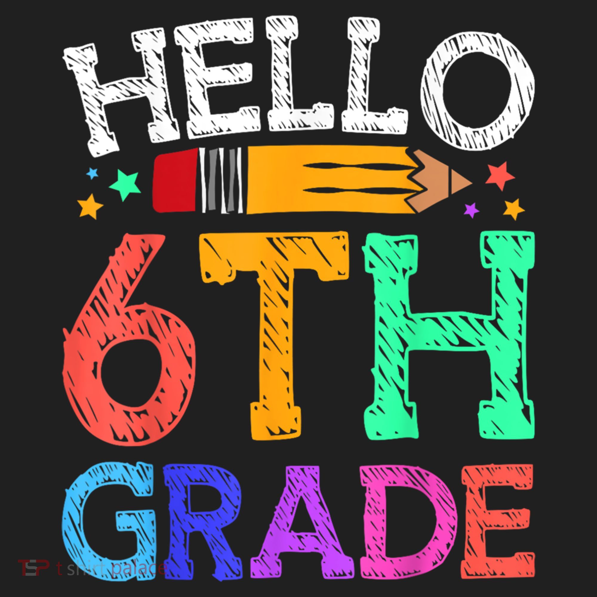 Hello Sixth 6Th Grade Back To School Students Teachers Gift Hat