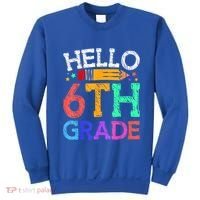 Hello Sixth 6Th Grade Back To School Students Teachers Gift Sweatshirt thumb 0
