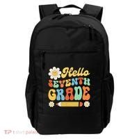 Hello Seventh 7th Grade Back To School Teachers Backpack thumb 0
