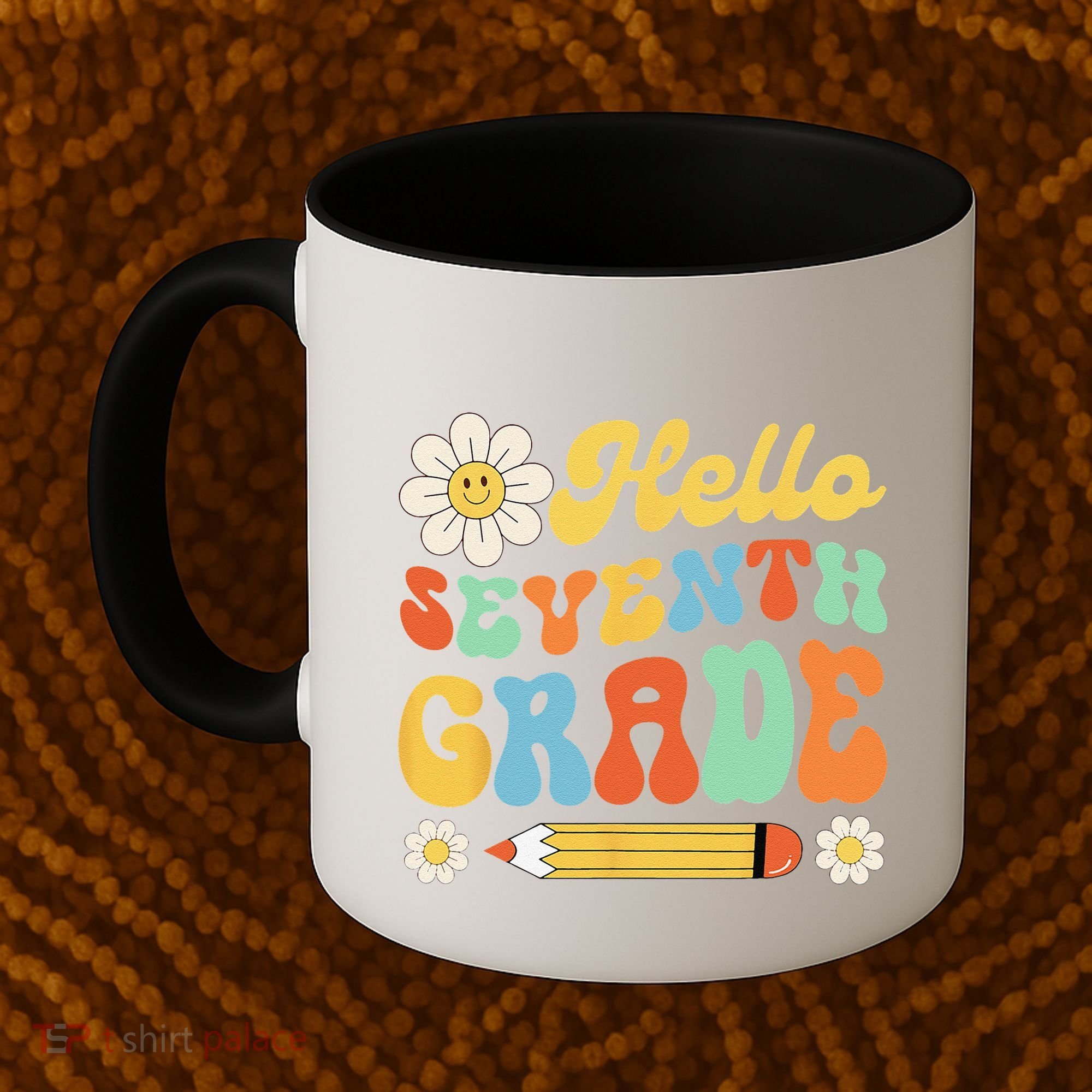 Hello Seventh 7th Grade Back To School Teachers Coffee Mug