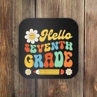Hello Seventh 7th Grade Back To School Teachers Coaster thumb 0