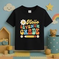 Hello Seventh 7th Grade Back To School Teachers Toddler T-Shirt thumb 3