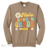 Hello Seventh 7th Grade Back To School Teachers Sweatshirt thumb 0