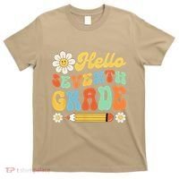 Hello Seventh 7th Grade Back To School Teachers T-Shirt thumb 0