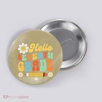 Hello Seventh 7th Grade Back To School Teachers Button thumb 0