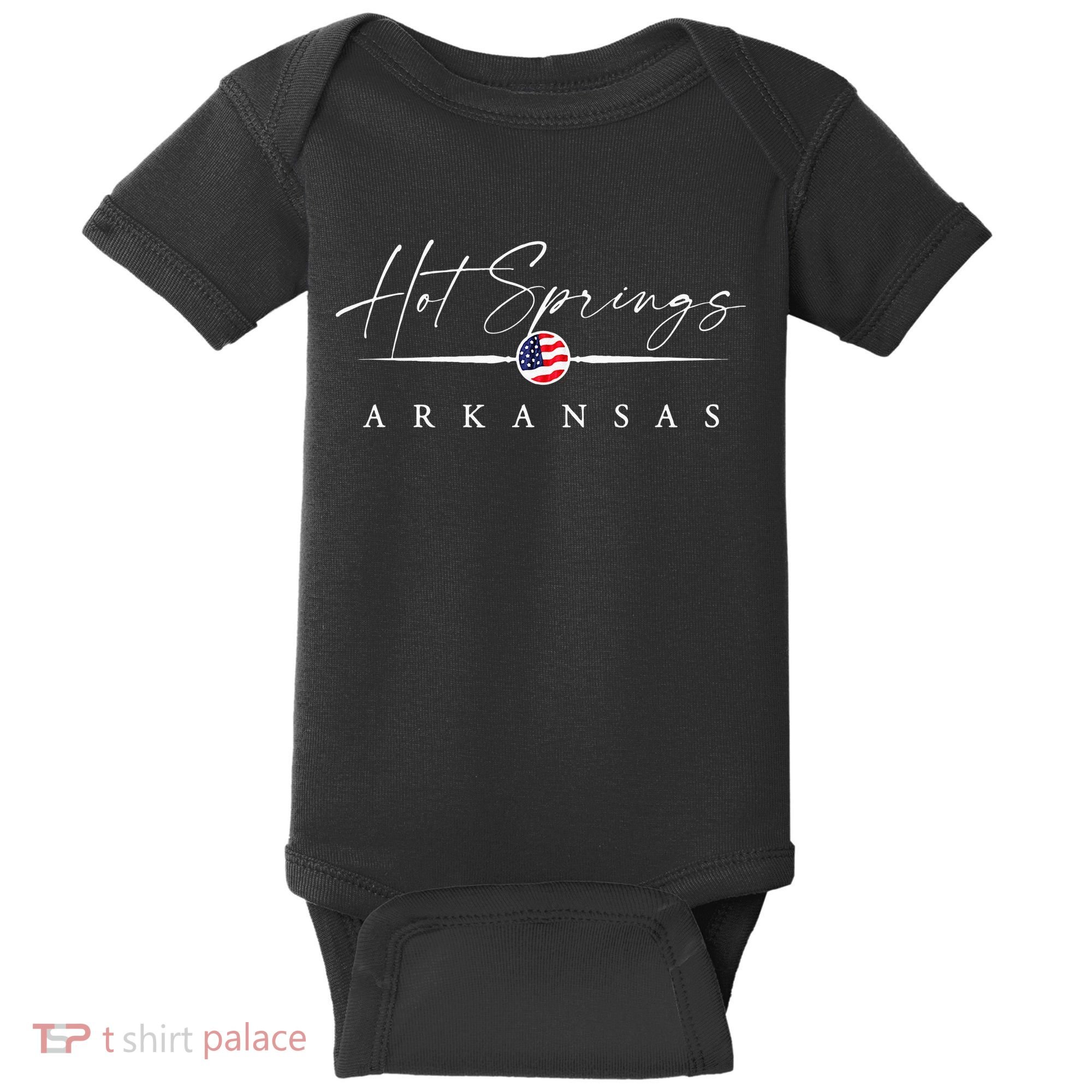 Hot Springs Arkansas Baby Bodysuit