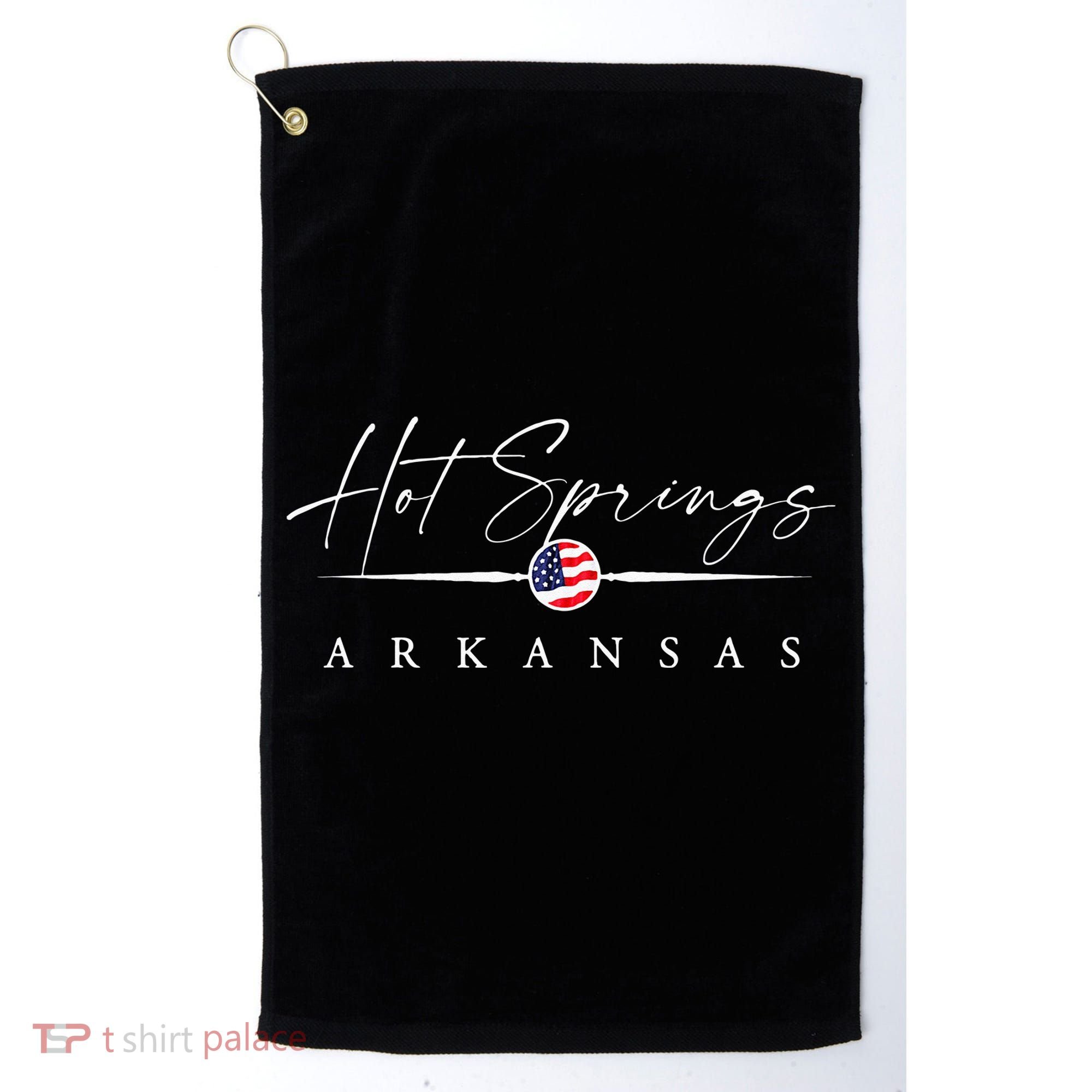 Hot Springs Arkansas Golf Towel