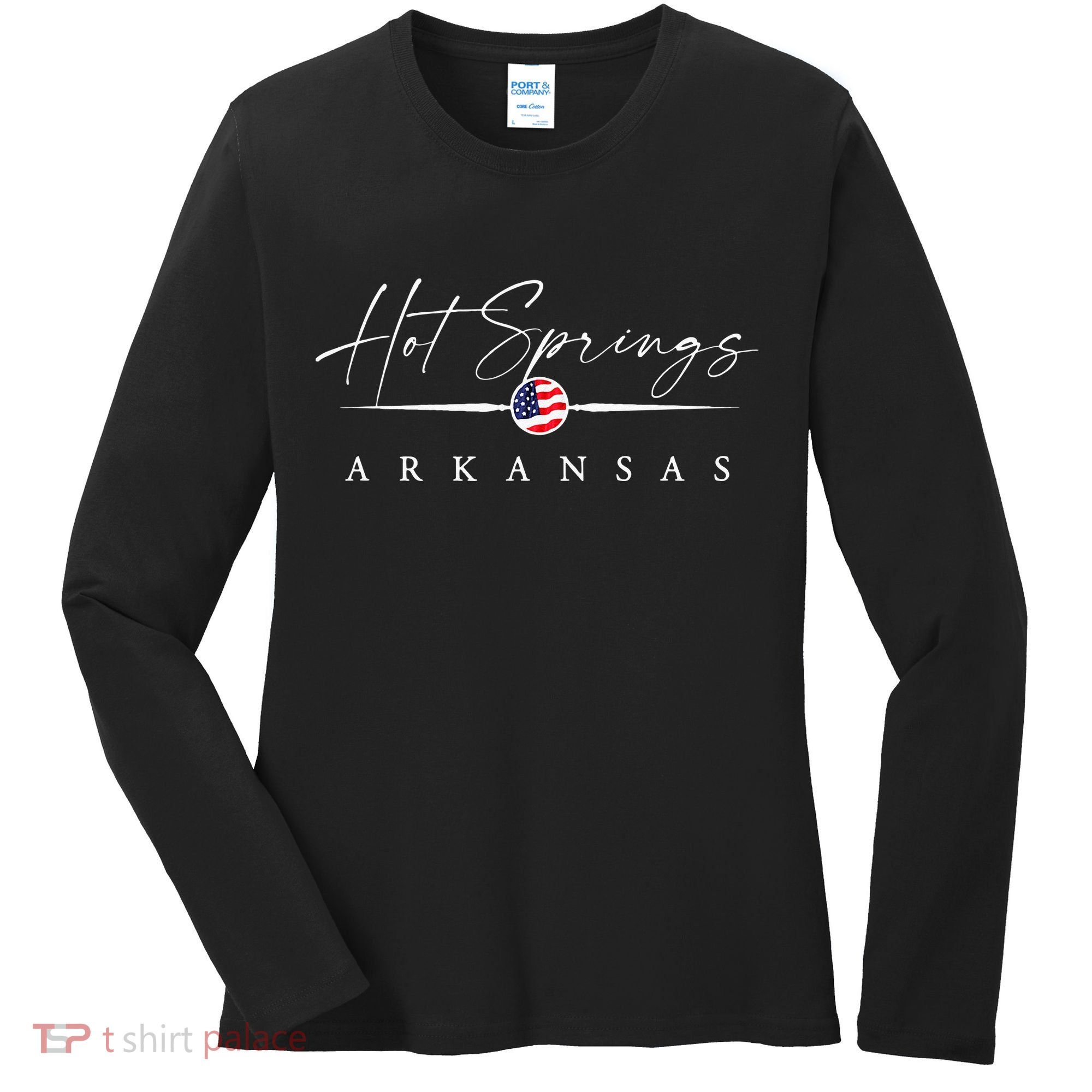 Hot Springs Arkansas Women's Long Sleeve Shirt